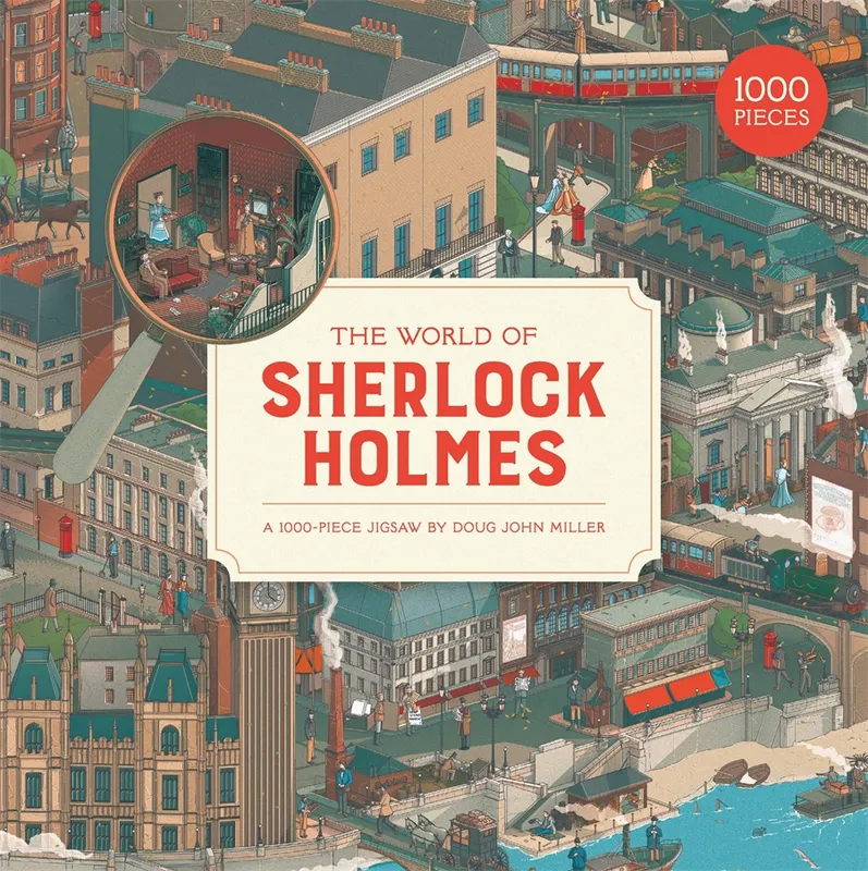 Jeux et Puzzles Puzzles The World of Sherlock Holmes A Jigsaw Puzzle /anglais UTECHIN NICHOLAS