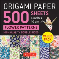 Origami Paper 500 sheets Flower Patterns 4