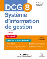 8, DCG 8 Systèmes d'information de gestion - Manuel - 2e éd., Manuel