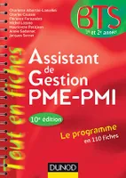 Assistant de gestion PME-PMI - 10e édition, en 110 fiches