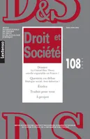 Droit & Société N°108-2021