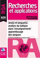 Jex et langue Recherche et application