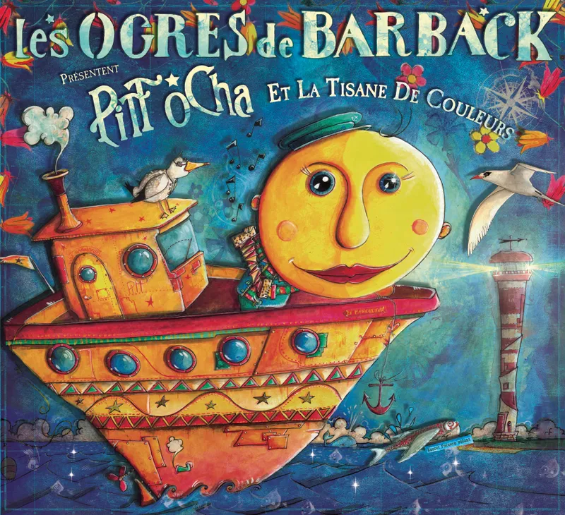 Jeux et Jouets Musique CD / livres CD Pitt Ocha et la tisane de couleurs Les Ogres de Barback 