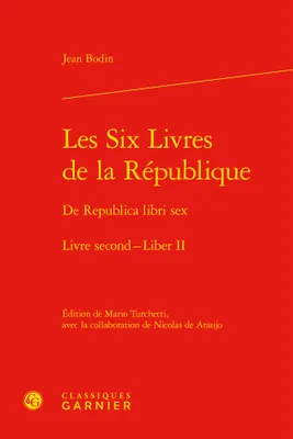2, Les six livres de la République