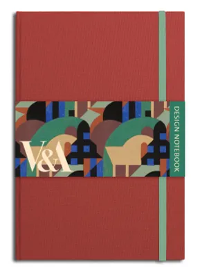V&A Design Notebook Albertopolis Red /anglais
