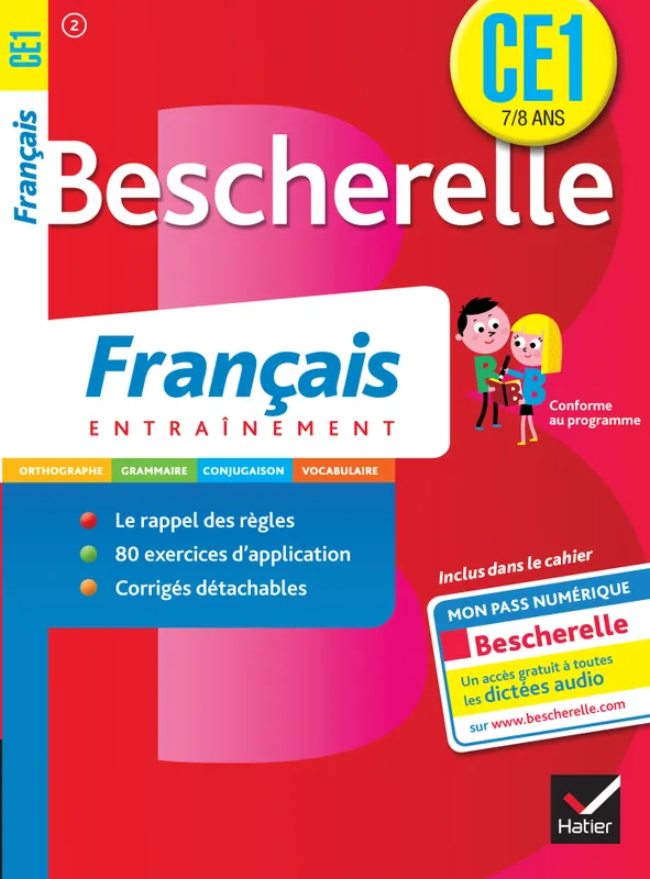 Livres Scolaire-Parascolaire Primaire Bescherelle français CE1 Eric Skhiri, Véronique Virzi-Roustan