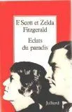 f Scott et Zelda Fitzgerald Eclats du paradis julliard, recueil de contes et nouvelles