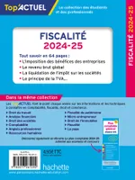 Livres Scolaire-Parascolaire Formation pour adultes Top'Actuel Fiscalité 2024-2025 Brigitte Monnet, Daniel Freiss
