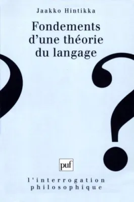Fondements d'une théorie du langage