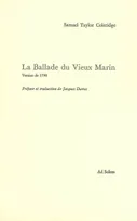 La Ballade du Vieux Marin, Version de 1798