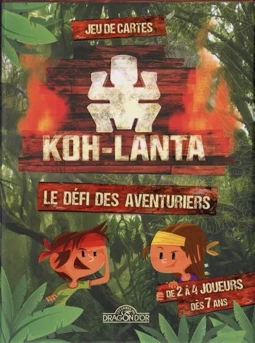 Jeux et Jouets Jeux de société Jeux de cartes Koh-Lanta - Le défi des aventuriers - Jeu de cartes TF1 Production & Alain T. Puyssegur