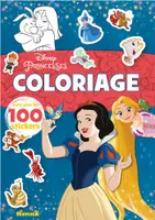 Disney Princesses - Coloriage avec plus de 100 stickers (Blanche-Neige et Raiponce) - Avec plus de 100 stickers