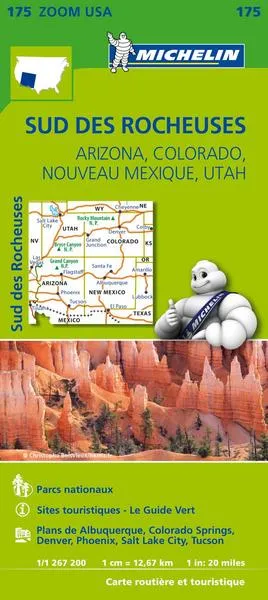 Livres Loisirs Voyage Cartographie et objets de voyage Sud des Rocheuses, Arizona.Colorado.Nouveau Mexique.Utah 11175