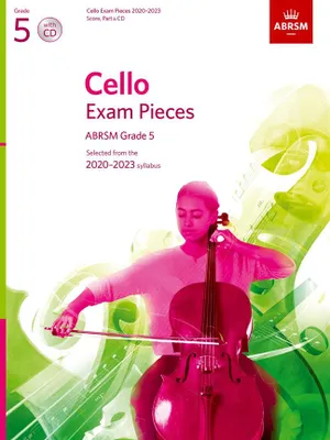 Cello Exam Pieces 2020-2023 Grade 5, Score, Part and CD