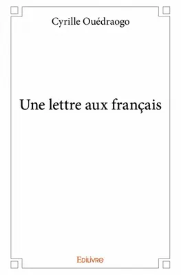 Une lettre aux français