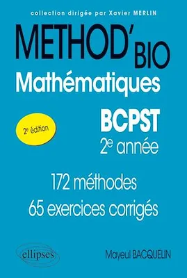 Mathématiques BCPST-2e année - 2e édition conforme au nouveau programme
