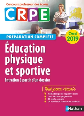 Education physique et sportive - Oral 2019 - Préparation complète - CRPE, Format : ePub 3