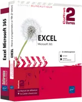 Excel Microsoft 365 - Coffret de 2 livres : Le Manuel de référence + le Cahier d'exercices sur les m, Coffret de 2 livres : Le Manuel de référence + le Cahier d'exercices sur les macros et la programmat