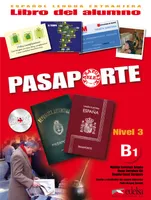 Pasaporte nivel 3 - Livre + CD, Elève+CD