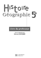 Histoire-Géographie - 5e - Livre du professeur - Edition 2002, livre du pofesseur