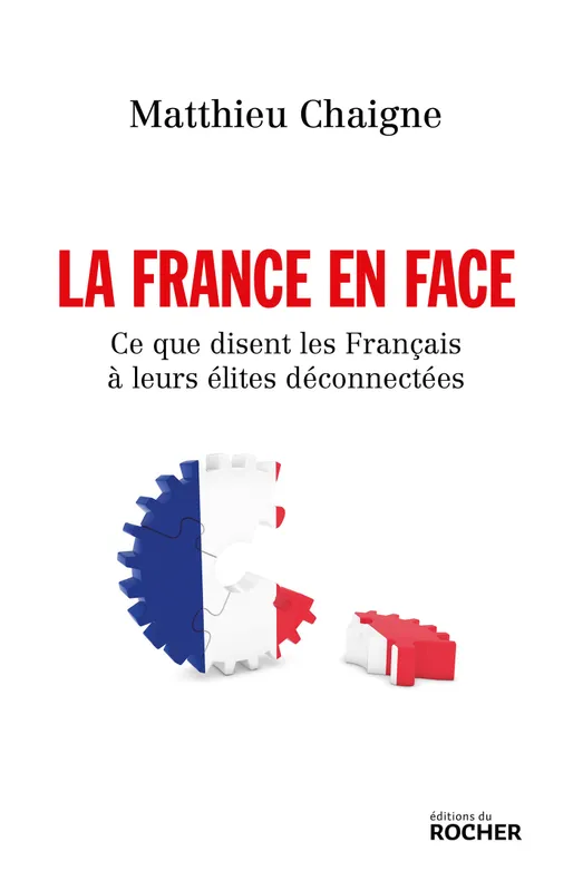 Livres Sciences Humaines et Sociales Actualités La France en face, Ce que disent les Français à leurs élites déconnectées Matthieu Chaigne