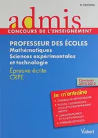 Professeur des écoles / mathématiques, sciences expérimentales et technologie : épreuve écrite CRPE