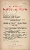 La Nouvelle Revue Française N' 149 (Février 1926)