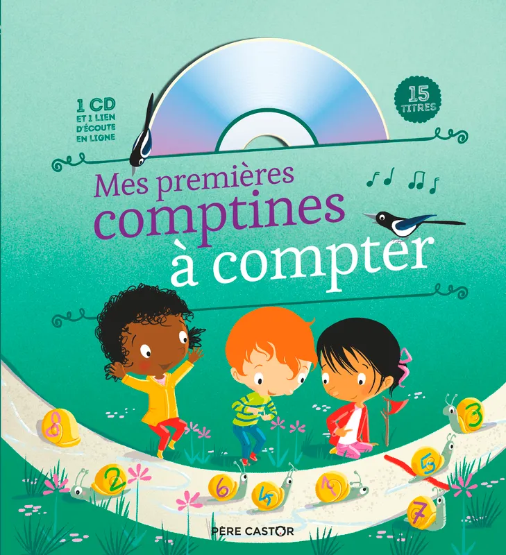 Jeux et Jouets Musique CD / livres CD Mes premières comptines à compter Madeleine Brunelet