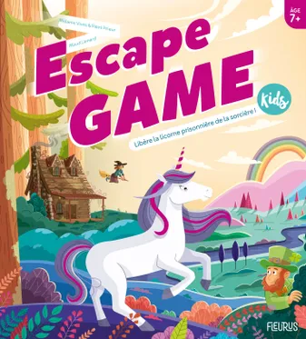Escape game kids, Libère la licorne prisonnière de la sorcière !