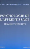 Psychologie de l'apprentissage : termes et concepts