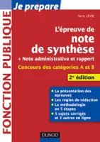 L'épreuve de note de synthèse - 2e édition