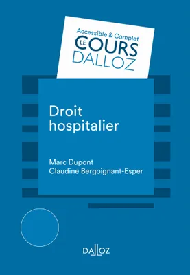 Droit hospitalier - 11e ed.