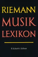 Riemann Musiklexikon, Sachteil A-Z