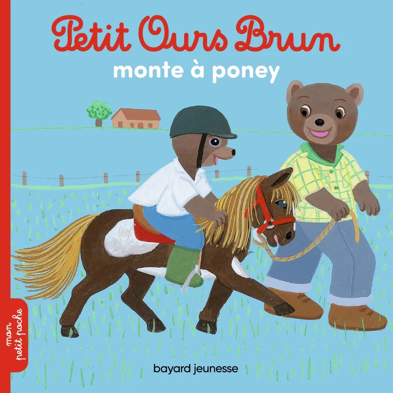 Livres Jeunesse Les tout-petits Albums Petit Ours Brun monte à poney Hélène Serre-de Talhouet