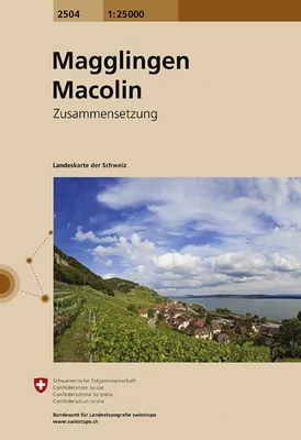 Carte nationale de la Suisse, 2504, Magglingen / Macolin 2504