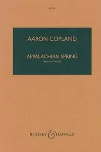 Appalachian Spring, Ballet for Martha. HPS 82. orchestra. Partition d'étude.
