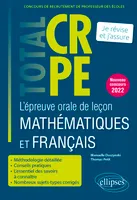 L' épreuve orale de leçon, Mathématiques et français