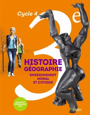 Histoire-Géographie-EMC 3e, Manuel élève (grand format)