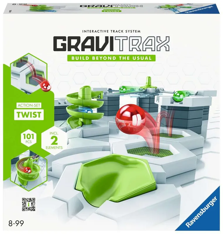 Jeux et Jouets Jeux de construction Circuits à billes et dominos Gravitrax Action Set Twist Jeux d'apprentissage