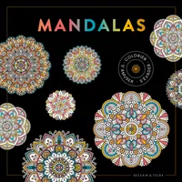 Black coloriage Mandalas, A colorier et à encadrer !