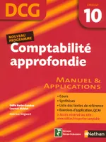 10, COMPTABILITE APPROFONDIE DCG 10, manuel & applications