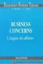 Business concerns, l'anglais des affaires