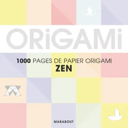 Super origami pastel, 100 pages de papier origami