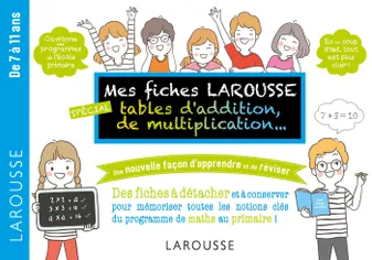 Mes fiches Larousse, spéciales Additions, multiplications, ...