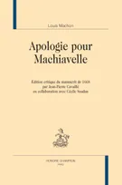Apologie pour Machiavelle