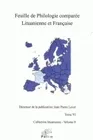 Feuille de Philologie comparée Lituanienne et Française, Tome VI volume 9