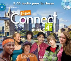 New Connect 4e / Palier 2 Année 1- Anglais - CD audio classe - Edition 2013