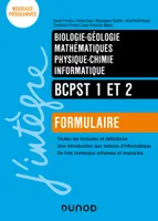 Formulaire BCPST 1 et 2, Biologie - Géologie - Maths - Physique-Chimie - Informatique