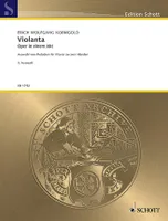 Numéro 2, Violanta, Auswahl II von Melodien für Klavier zu zwei Händen. Numéro 2. op. 8. Piano.