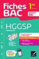 Fiches bac HGGSP 1re générale (spécialité), tout le programme en fiches de révision détachables